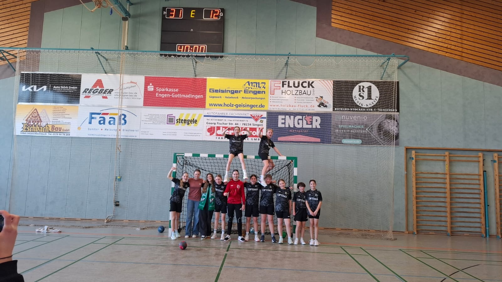 600 weibliche D-Jugend HSG Oberer Hegau