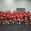 E-Jugend als Einlaufkinder beim TVB Stuttgart